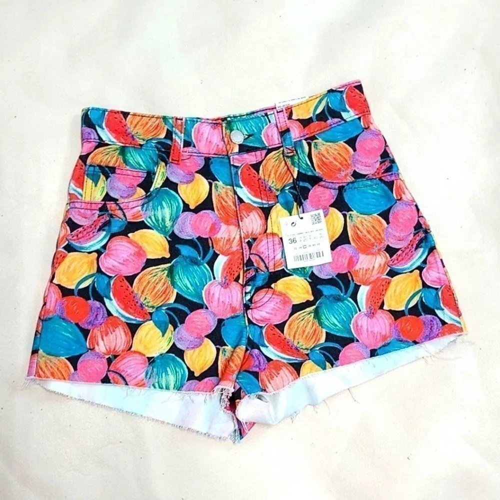 Zara‎ Trafaluc Collection High Rise Shorts 4 - Image 13