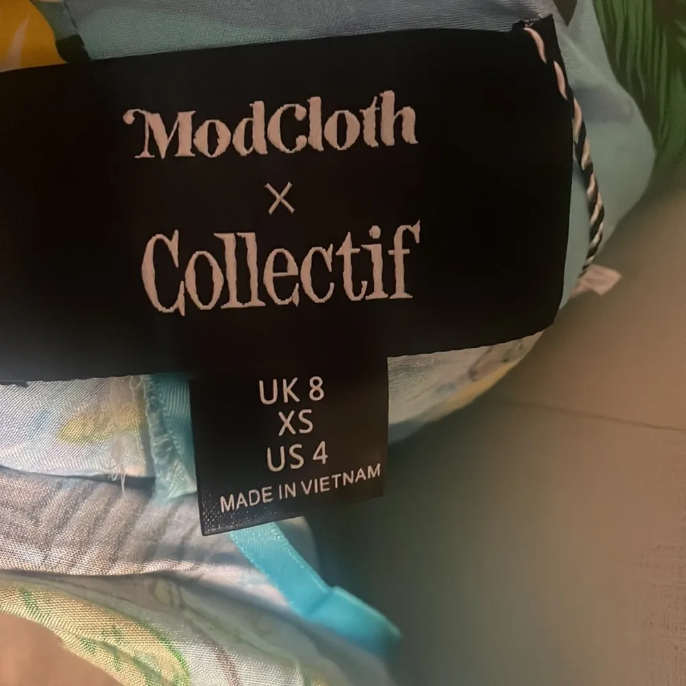 Modcloth Collectif skirt woman’s Meg tropical Turtle Sea Print swing Skirt New 4 - Image 6