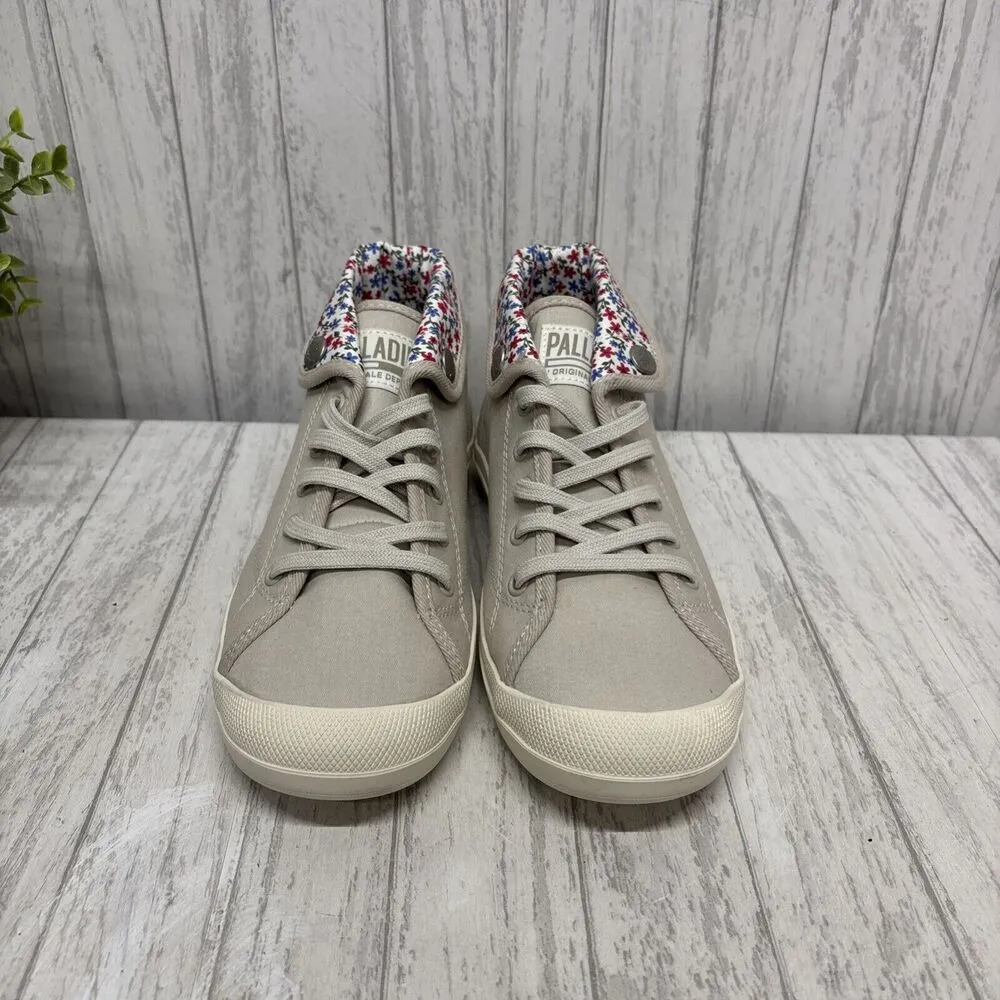Womens Size 7 Palladium Sneakers Grey NWOB - Image 2