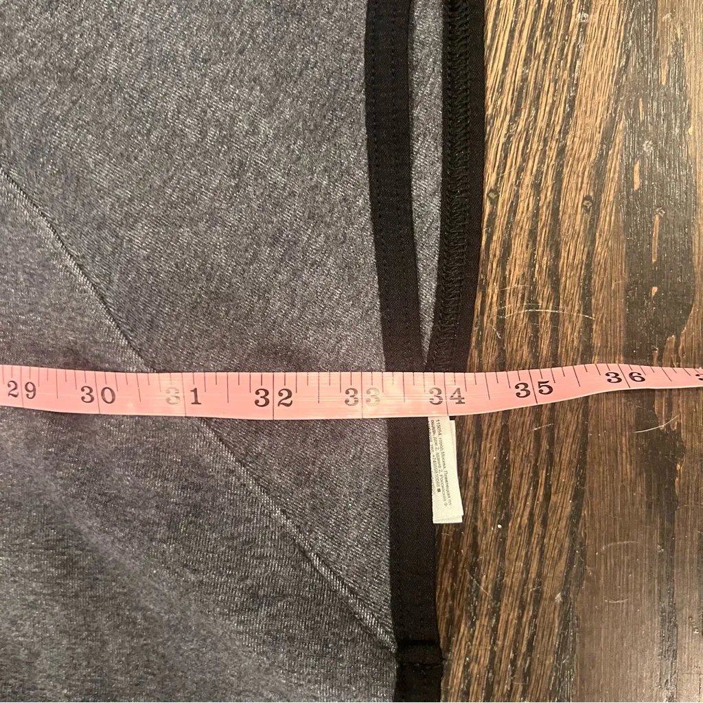 GAP Gray Hooded Poncho Sweatshirt - Image 6