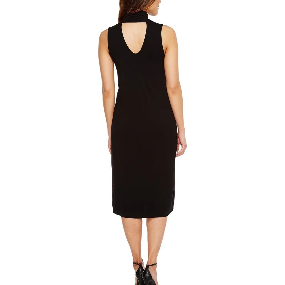 Splendid Mock Neck Tank Dress XS Black - Image 5