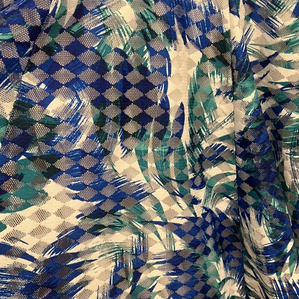 Maggy London multi-colored lace print cocktail dress - Image 3