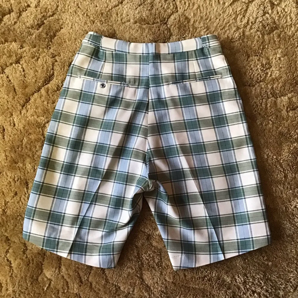 VTG 70s plaid midi shorts Size 28 - Image 6