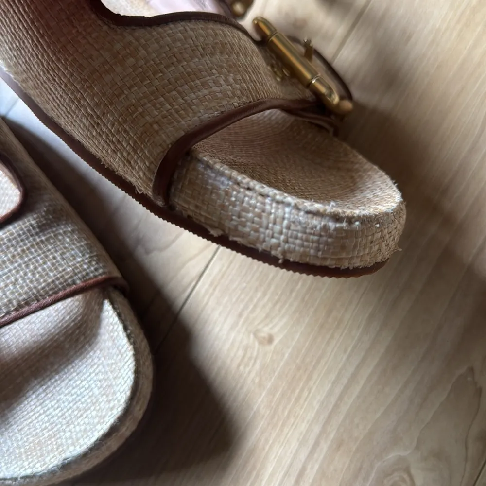 J. Crew Women's Tan Slide Sandals - Image 3