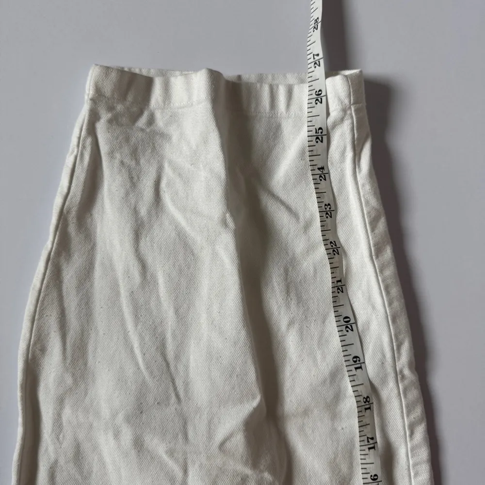 Eileen Fisher Organic Cotton Hemp Lantern Ankle Pant White Size X-Large NWOT - Image 8