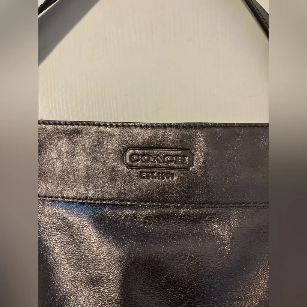 Coach Legacy West Zoe Hobo Bag EUC Bronze - Image 2