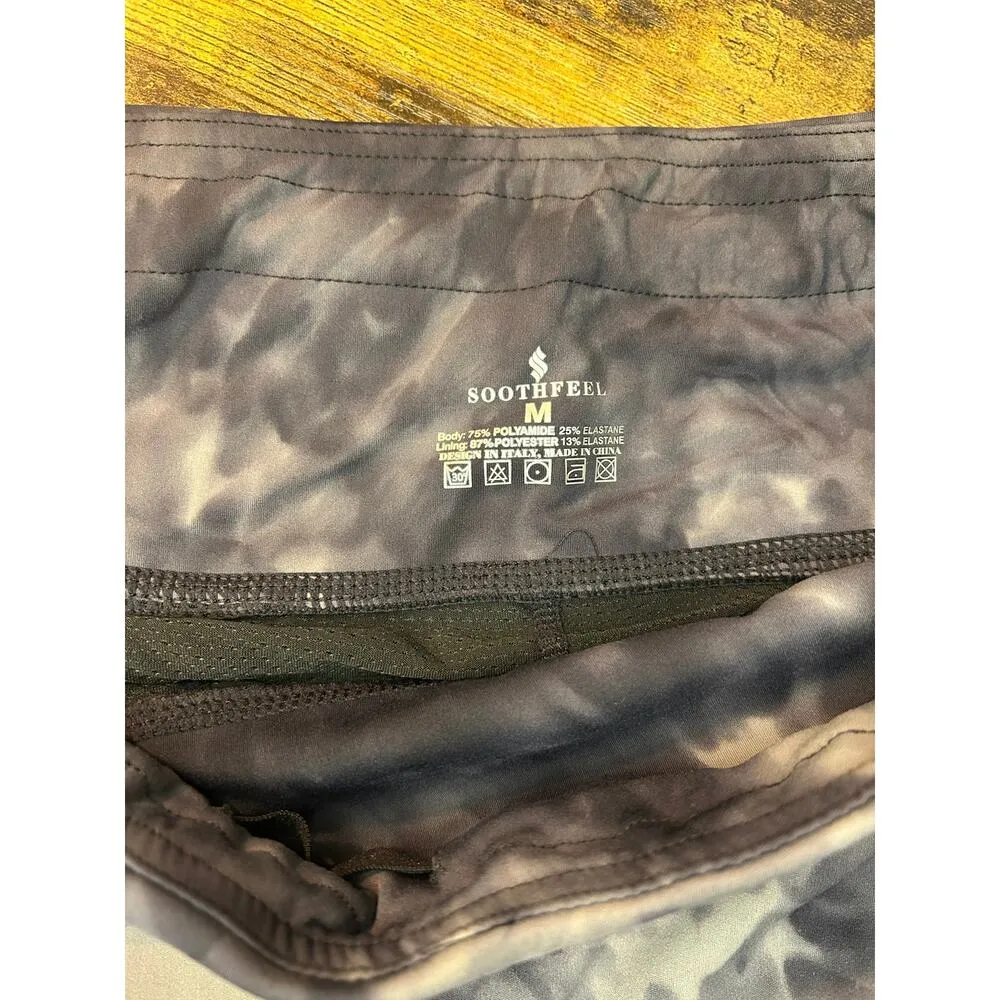 Black Tie Dye Athletic Skirt - Image 3