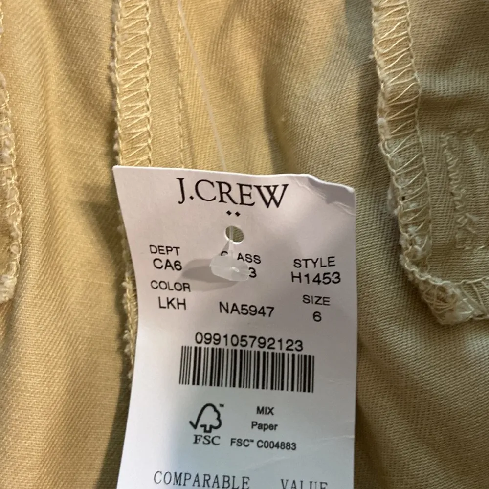 J.Crew Shorts size 6 inseam 5” brand new with tag two front pockets on each side - Image 7