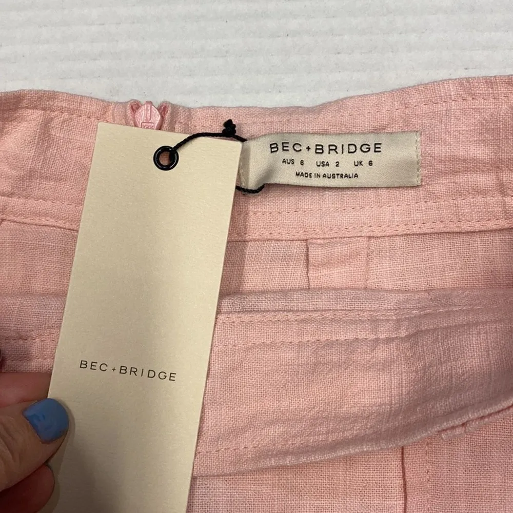 Womens BEC + BRIDGE Skirts | BONNIE MINI SKIRT Peony size 2 (b15) - Image 7