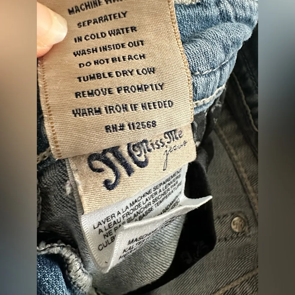 Miss Me  Studded Cross Boot Jeans - Image 7