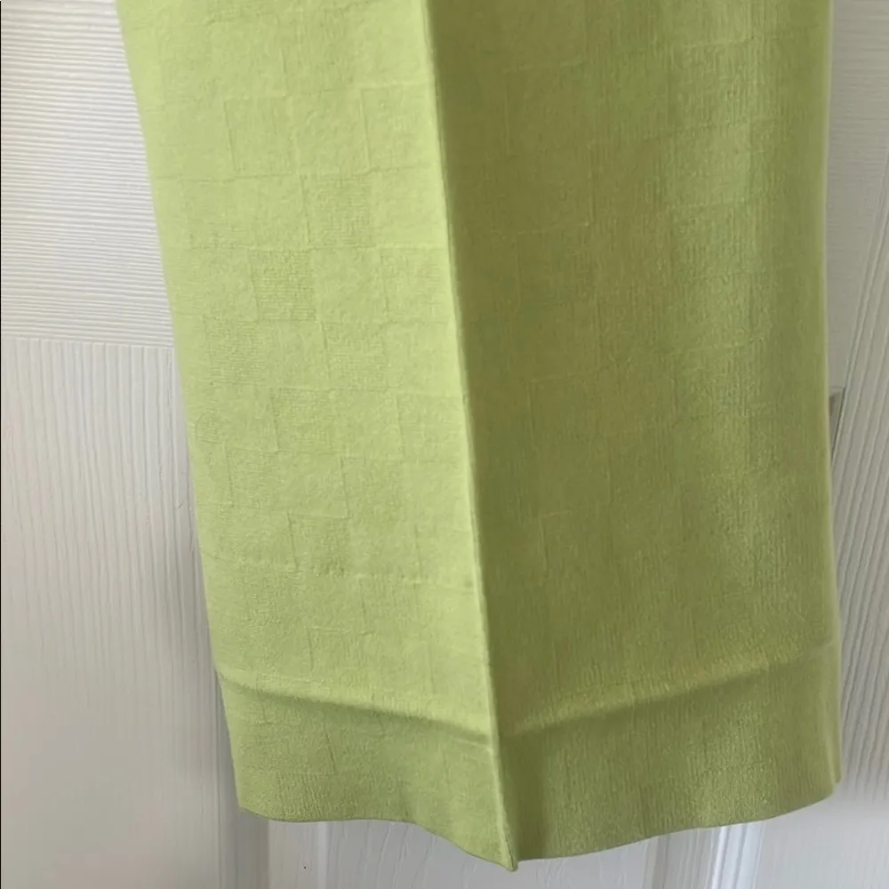 HIGH SPORT Wide Leg Pants Size Extra Large Lime Green - Image 4