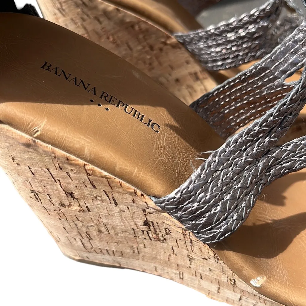 Banana Republic wedge sandals - Image 7