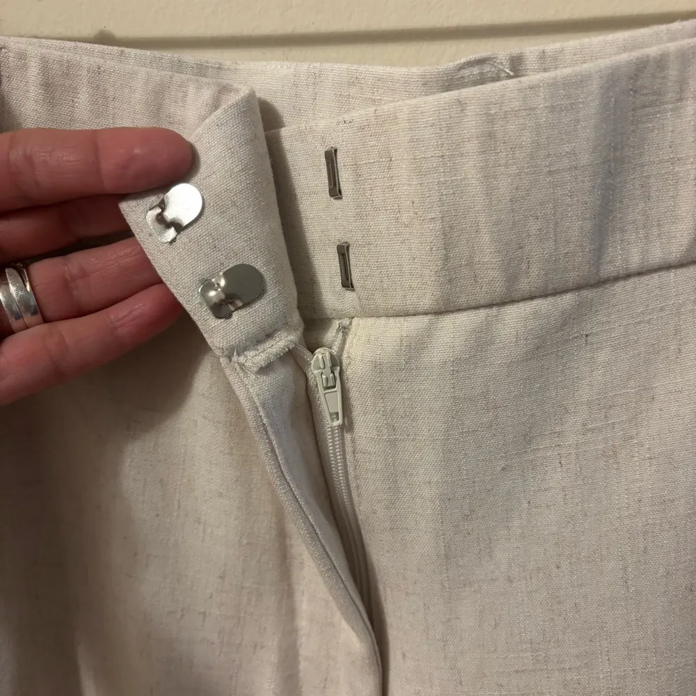 Sag Harbor  Stretch Elegant Cream Women's Pants - Image 5