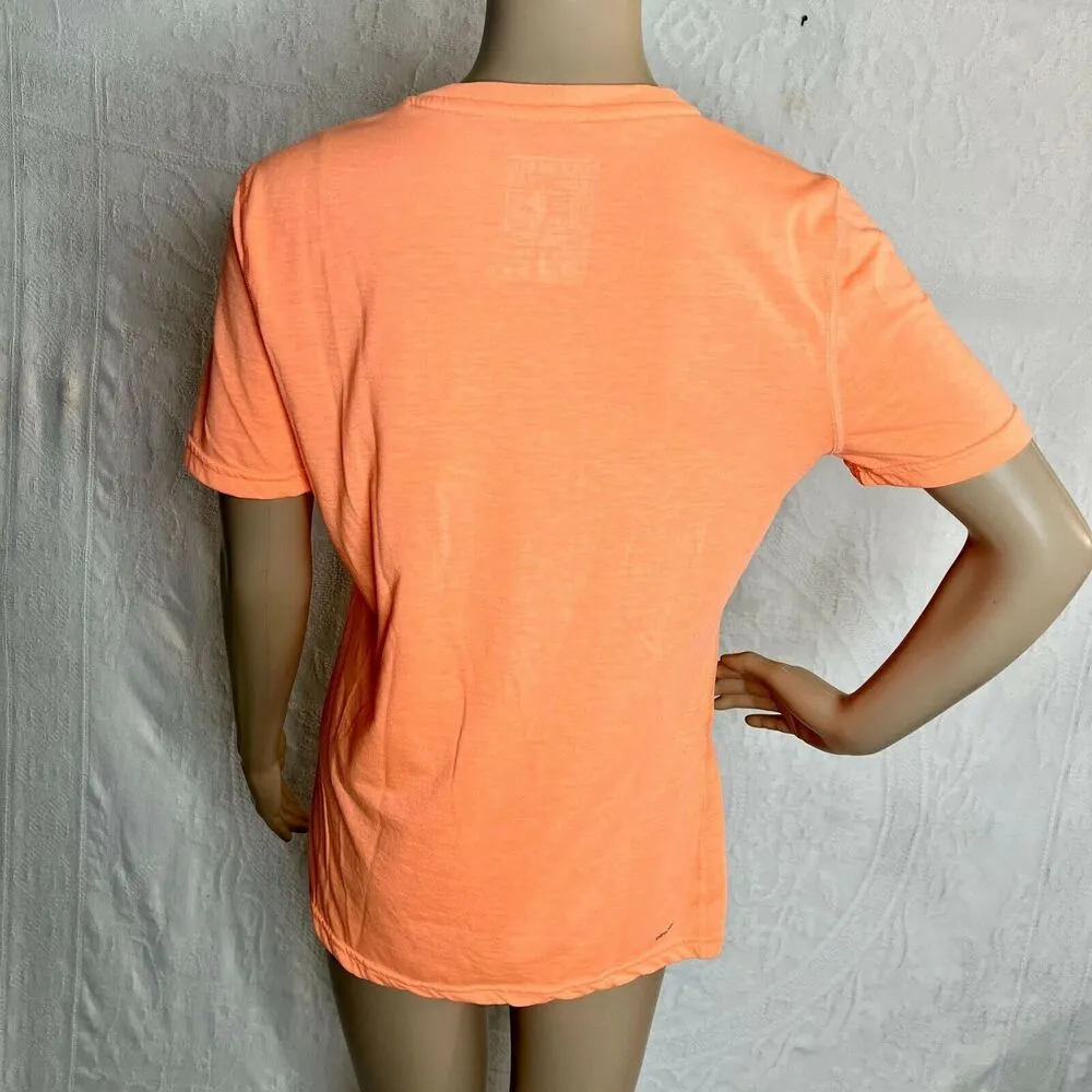 Adidas Neon Orange Athletic Short Sleeve Tee - Image 3