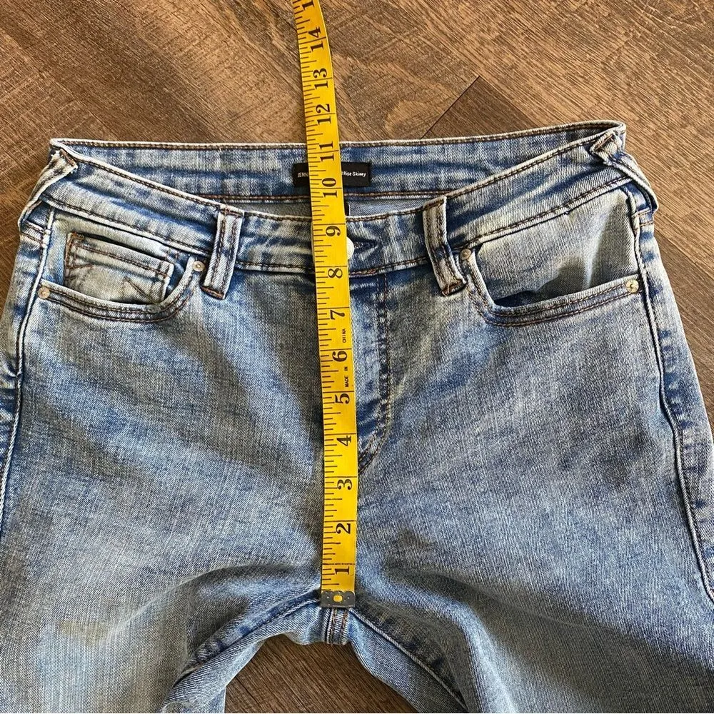 True Religion Jennie Curvy Jeans Mid Rise Skinny Raw Ankle - Image 8