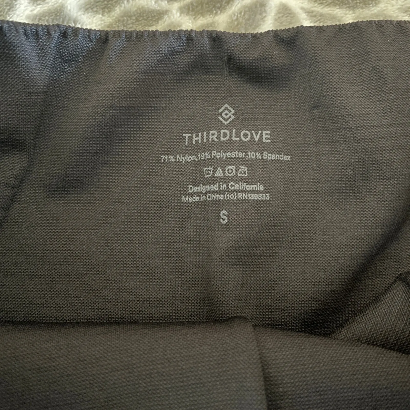 Thirdlove Black Grey Seamless High Waist Leggings Small Athletic Workout Yoga - Image 2