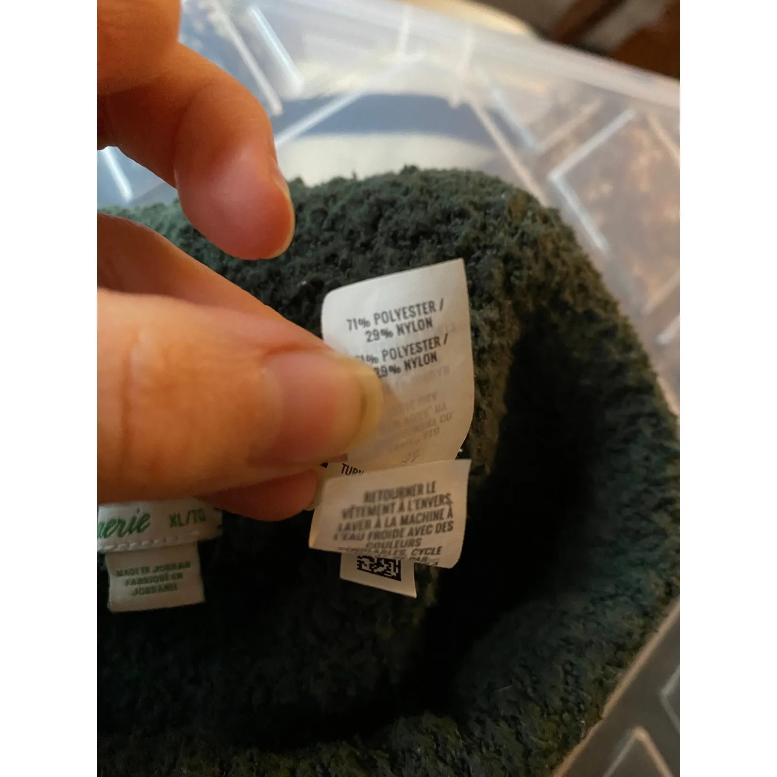 Aerie Fleece Plush Wide Leg Green Pants Medium Lounge Sleepwear Cozy Winter Warm - Image 7