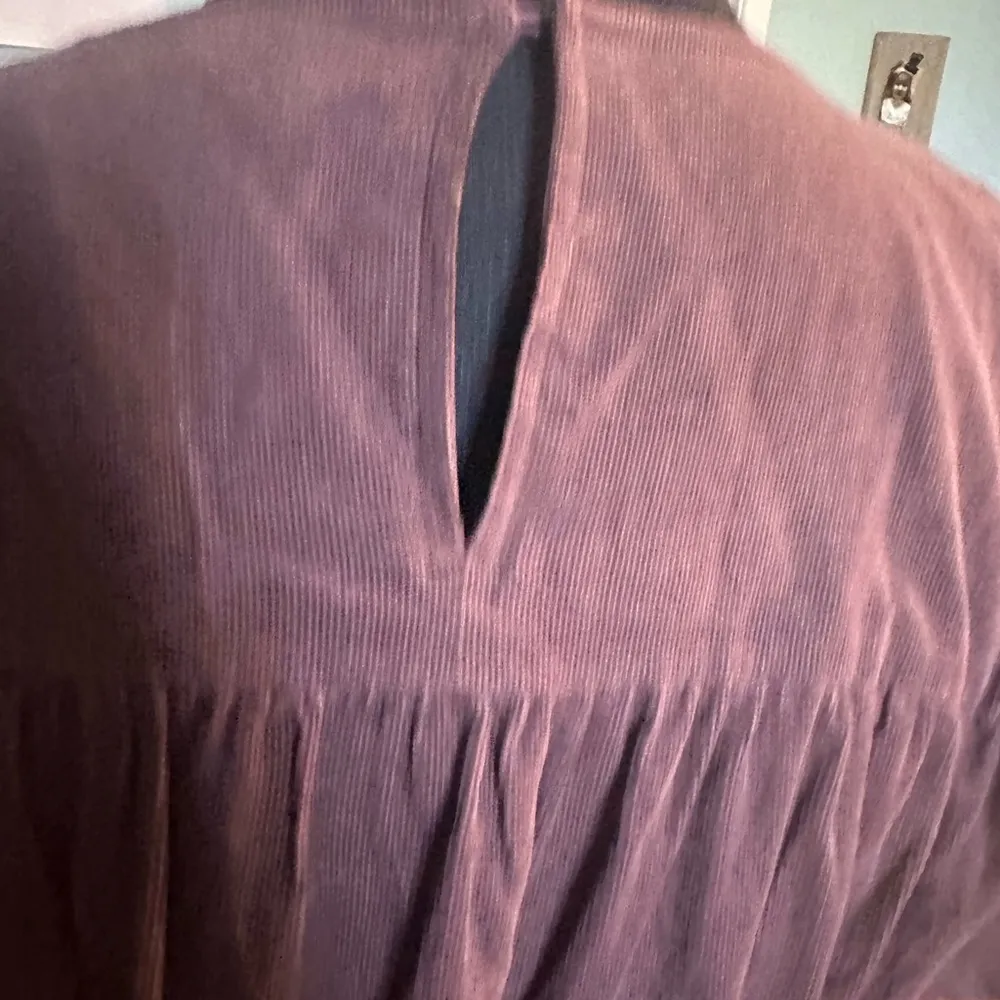 Altar'd StateBrown Cap Sleeve Round Neck Oversized Shift Dress - Image 7