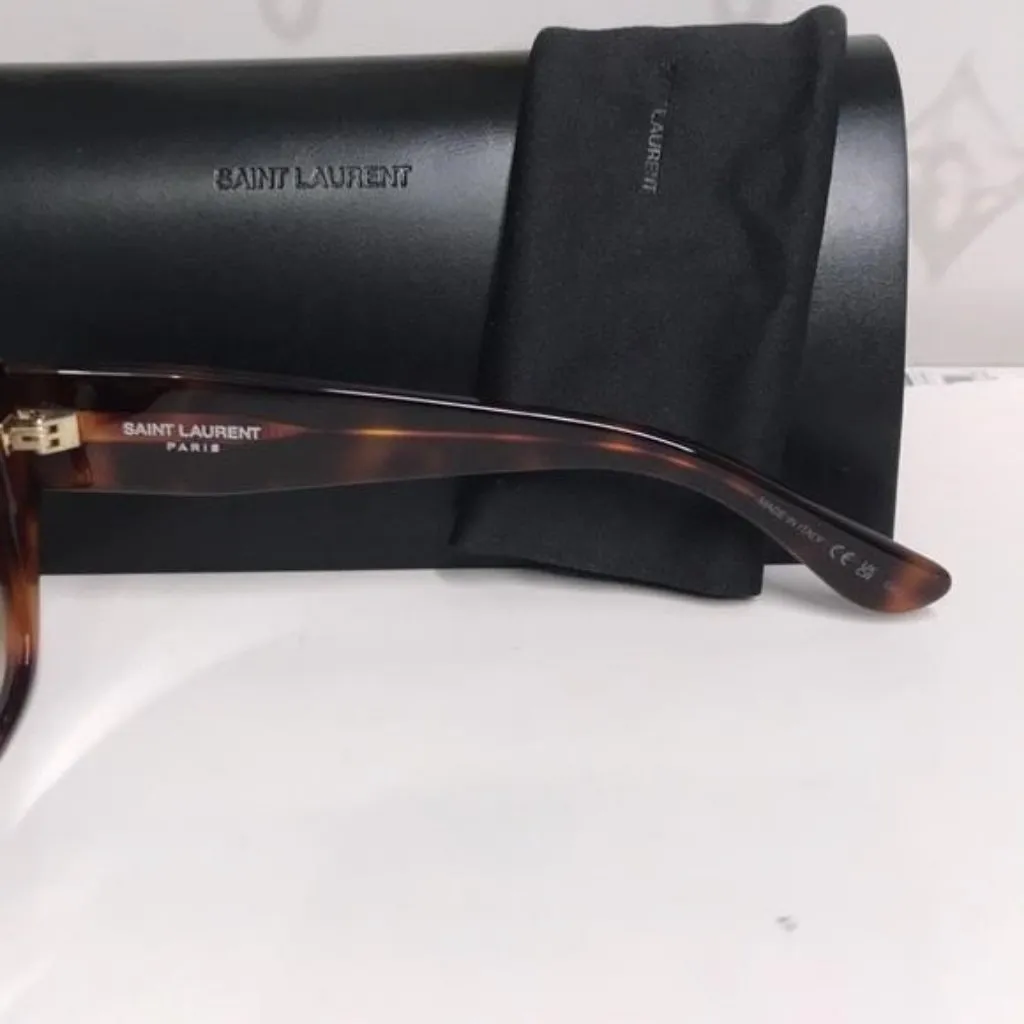 New Authentic Saint Laurent Havana SLM8 003 Sunglasses - Image 12