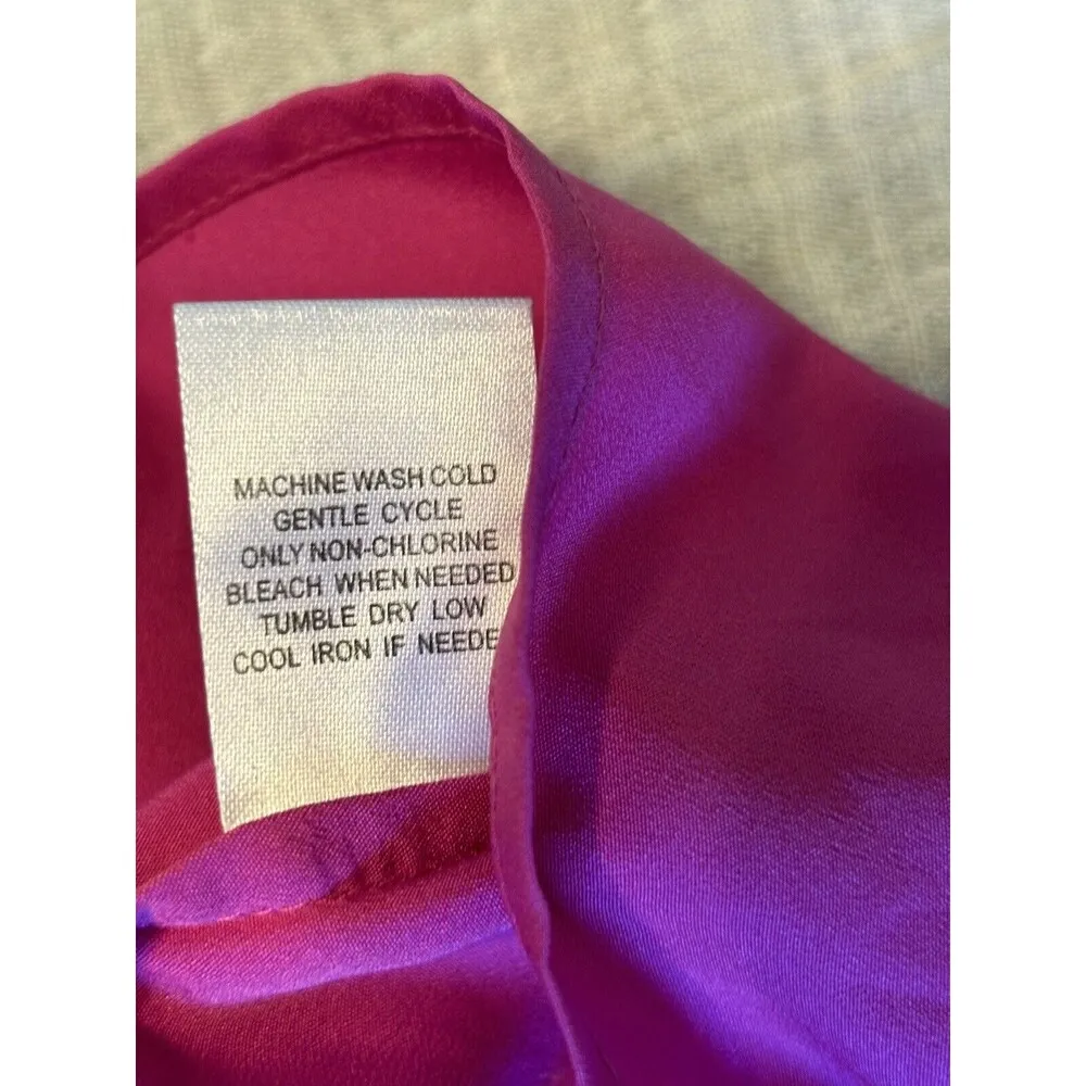 Anthropologie Daniel Rainn Austen 3/4 Sleeve Smocked Blouse Pink Size XS NWT - Image 10