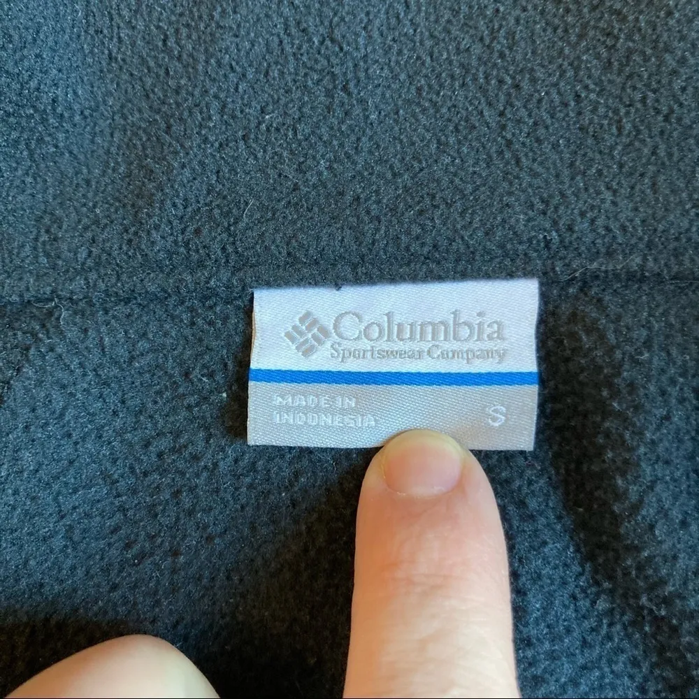 Columbia fast trek ll black fleece‎ jacket size small - Image 5