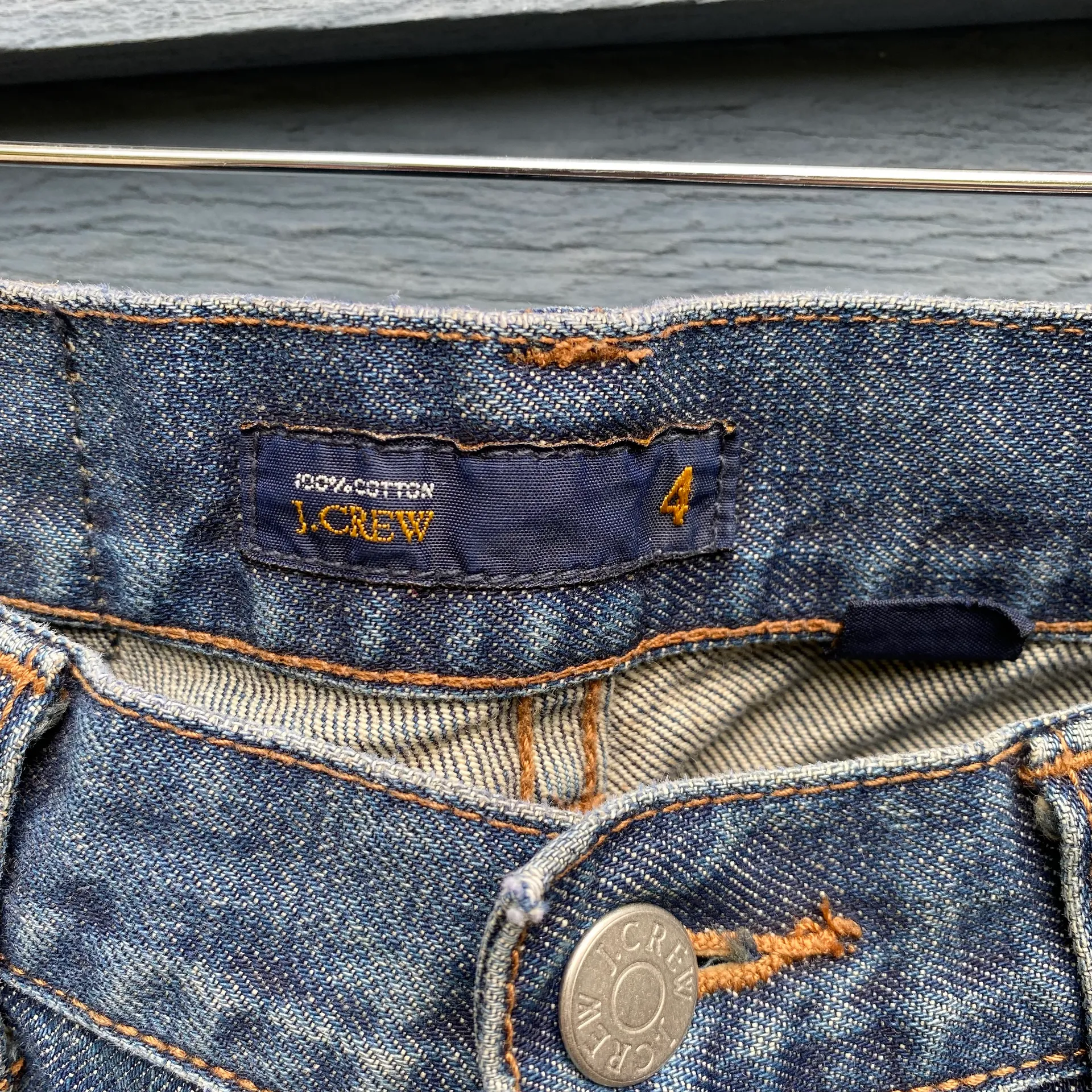 mid rise flare bell bottom jeans size 4 - Image 6