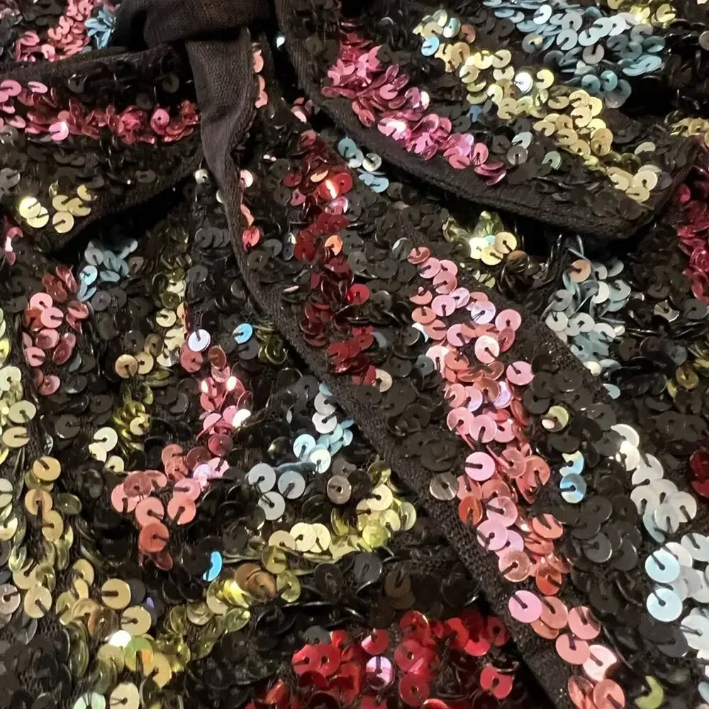 SHOW ME‎ YOUR MUMU Shimmy Mini Dress in Starburst Sequins NWT size XS Party - Image 5