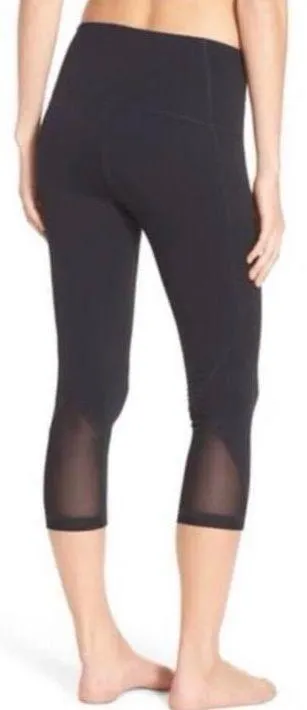 Cropped Mesh Leggings - Image 5