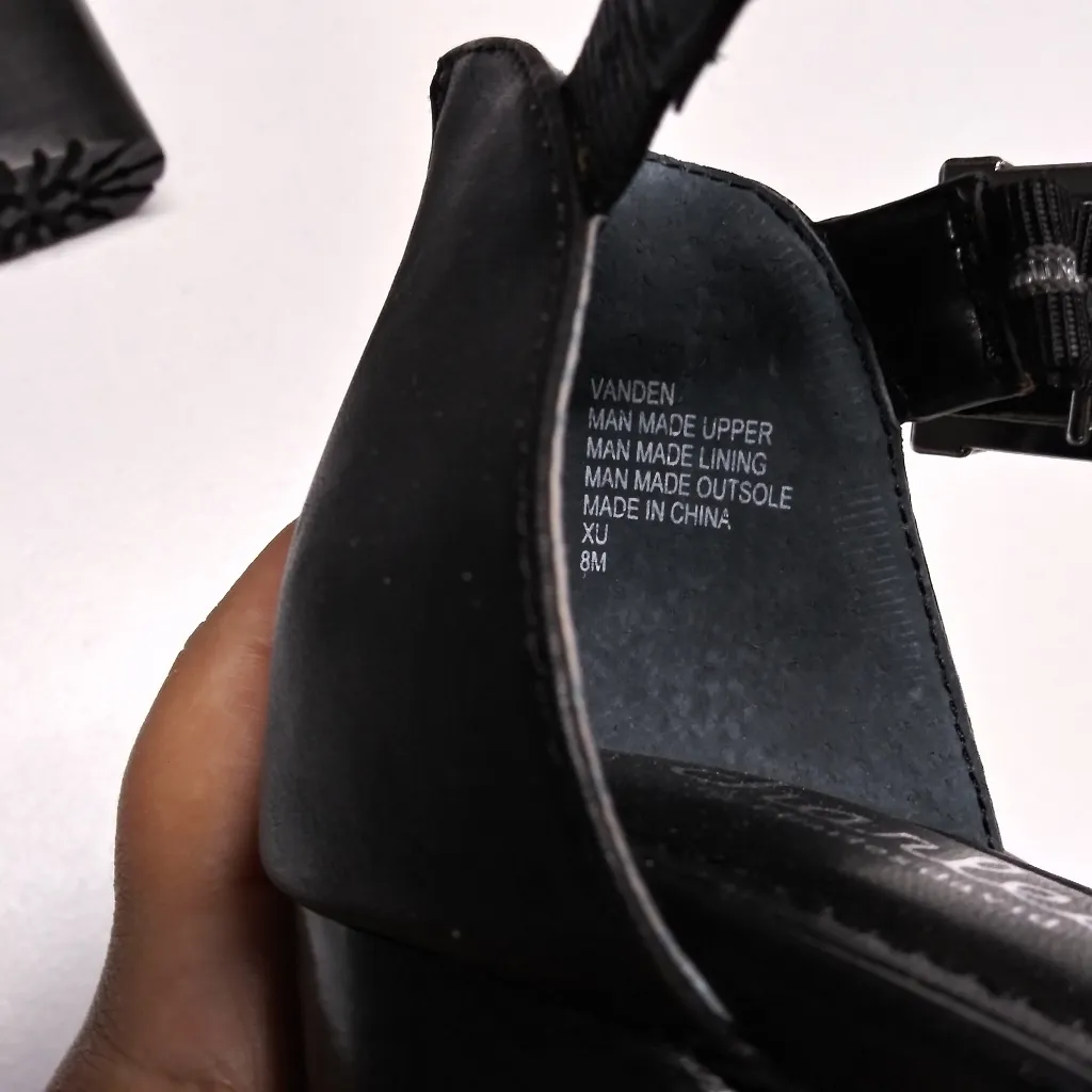 Charles by Charles David Vanden Studded Heeled Sandals Moto Size 8 - Image 14