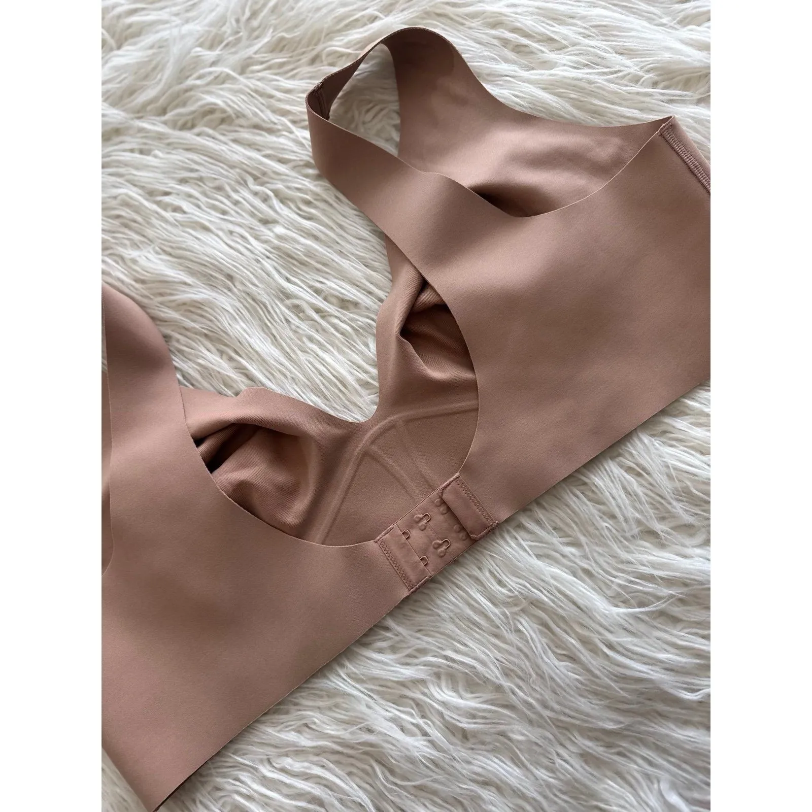 Skims Bonded Corset Group Plunge Bralette Sienna Size 4X - Image 8