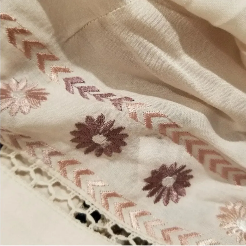 Sundance Ticket to Ride embroidered fringe jacket Boho Eclectic Free Spirit - Image 5