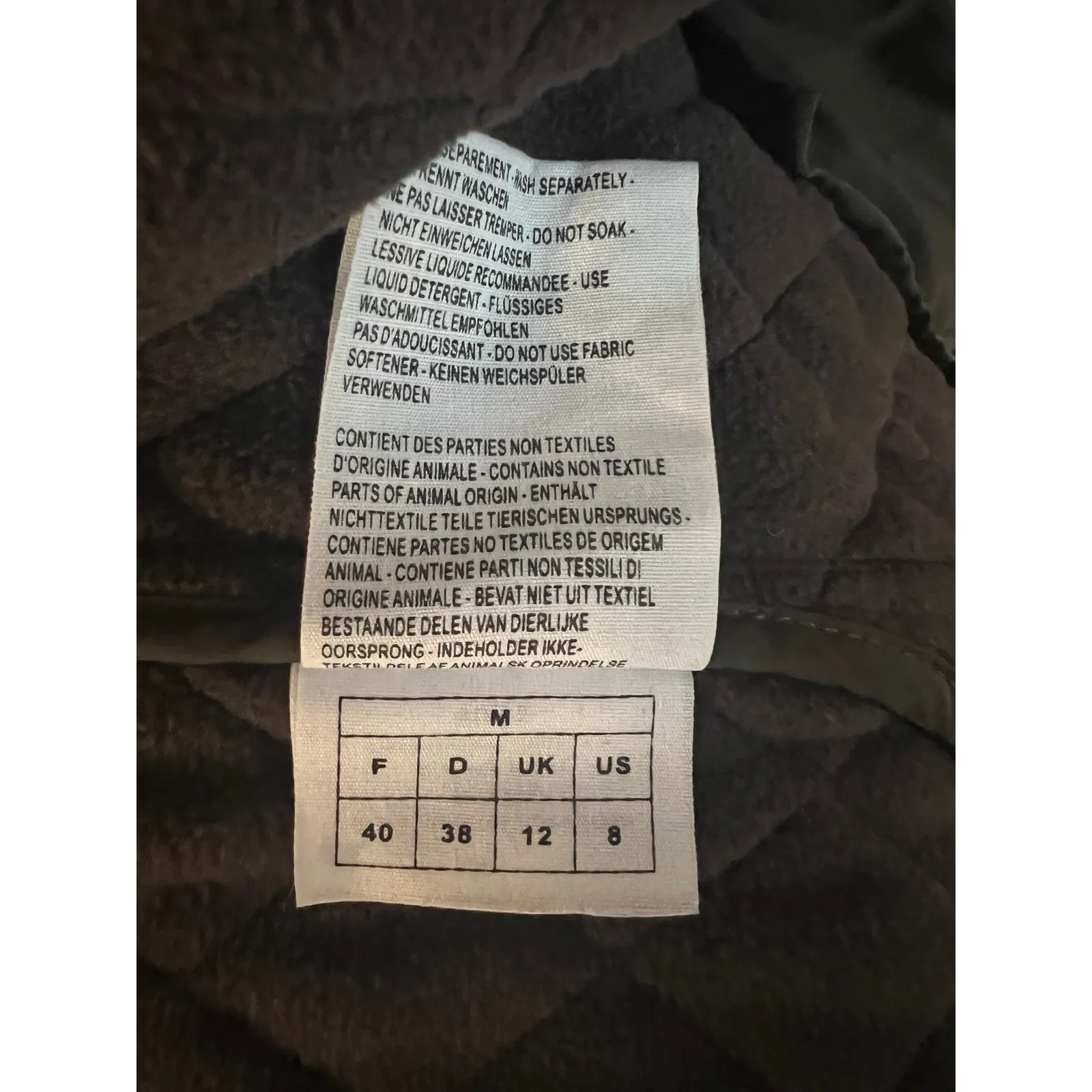 Aigle Women's Sudhampton Water Resistant Quilted Jacket Corduroy Elbow Patches 8 Green - Image 6