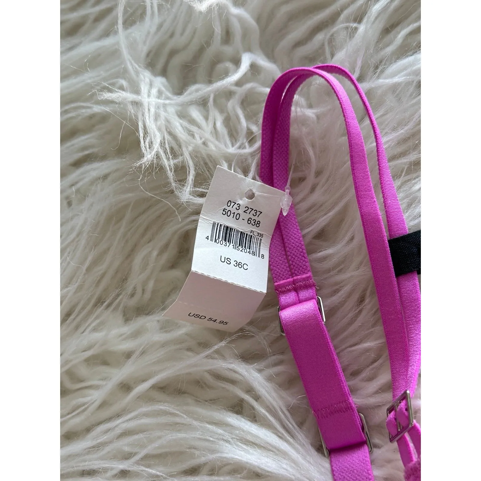 Aerie Real Power Wireless Push Up Joy Convertible Lace Bra Pink Tropics Size 36C - Image 10