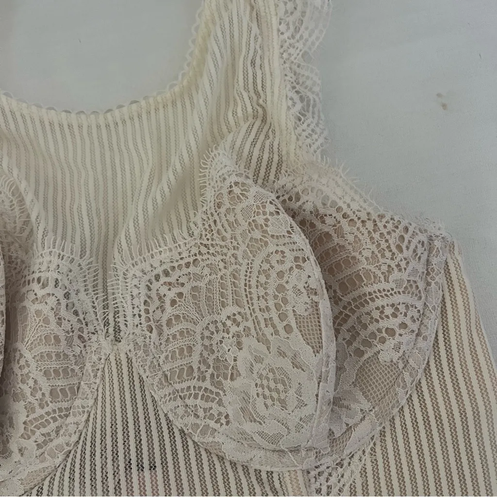 Victoria’s Secret lace corset tank top size 34C - Image 2
