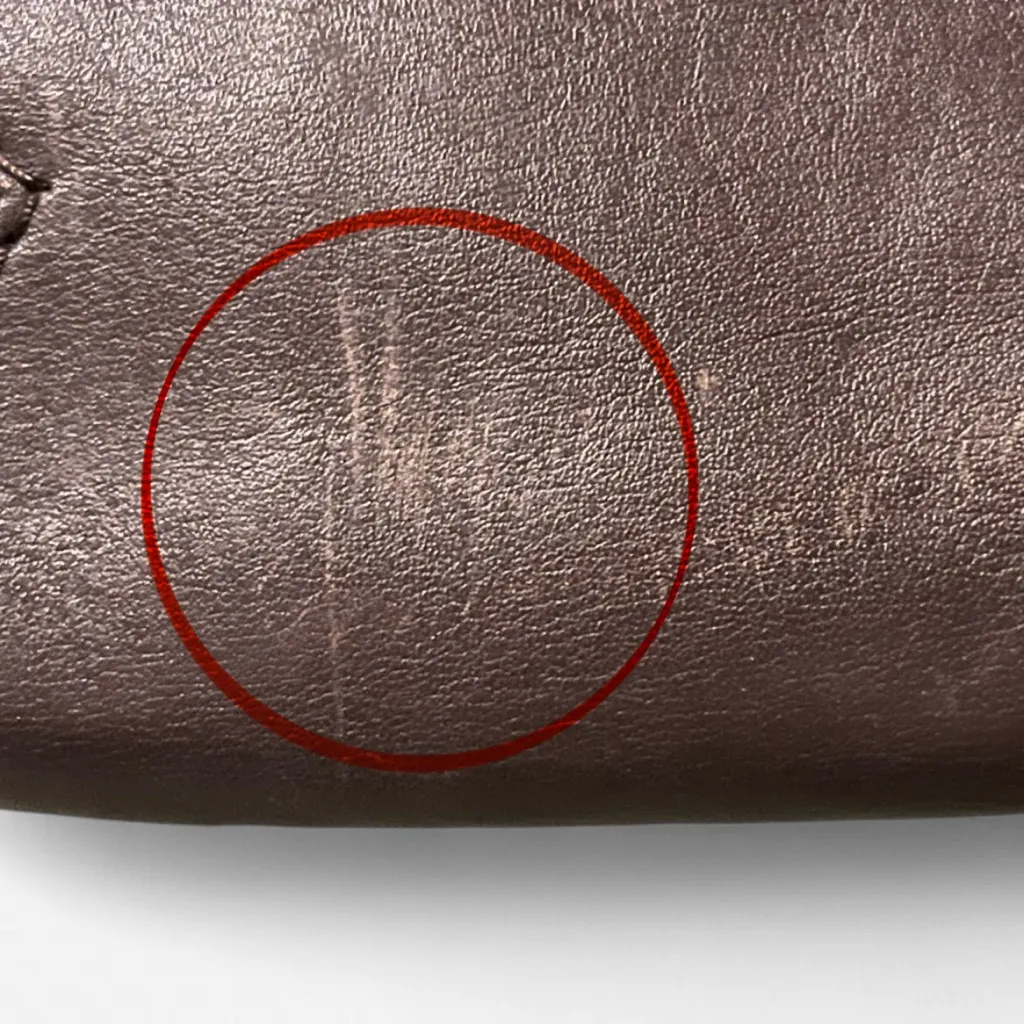 Aigner Brown Leather Shoulder Bag with Adjustable Leather Strap, VGUC - Image 6