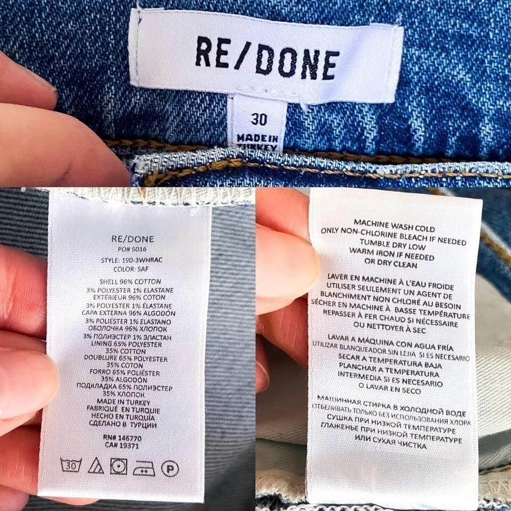 RE/DONE 90s HR Ankle Crop 30 - Image 7