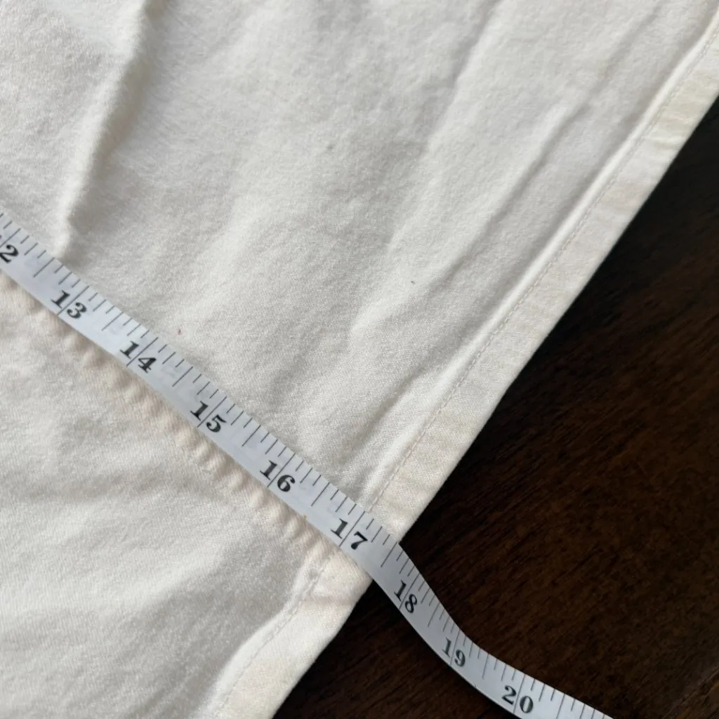 MOSSIMO White Denim Classic 5 Pocket Denim Mini Skirt Size 12 - Image 7