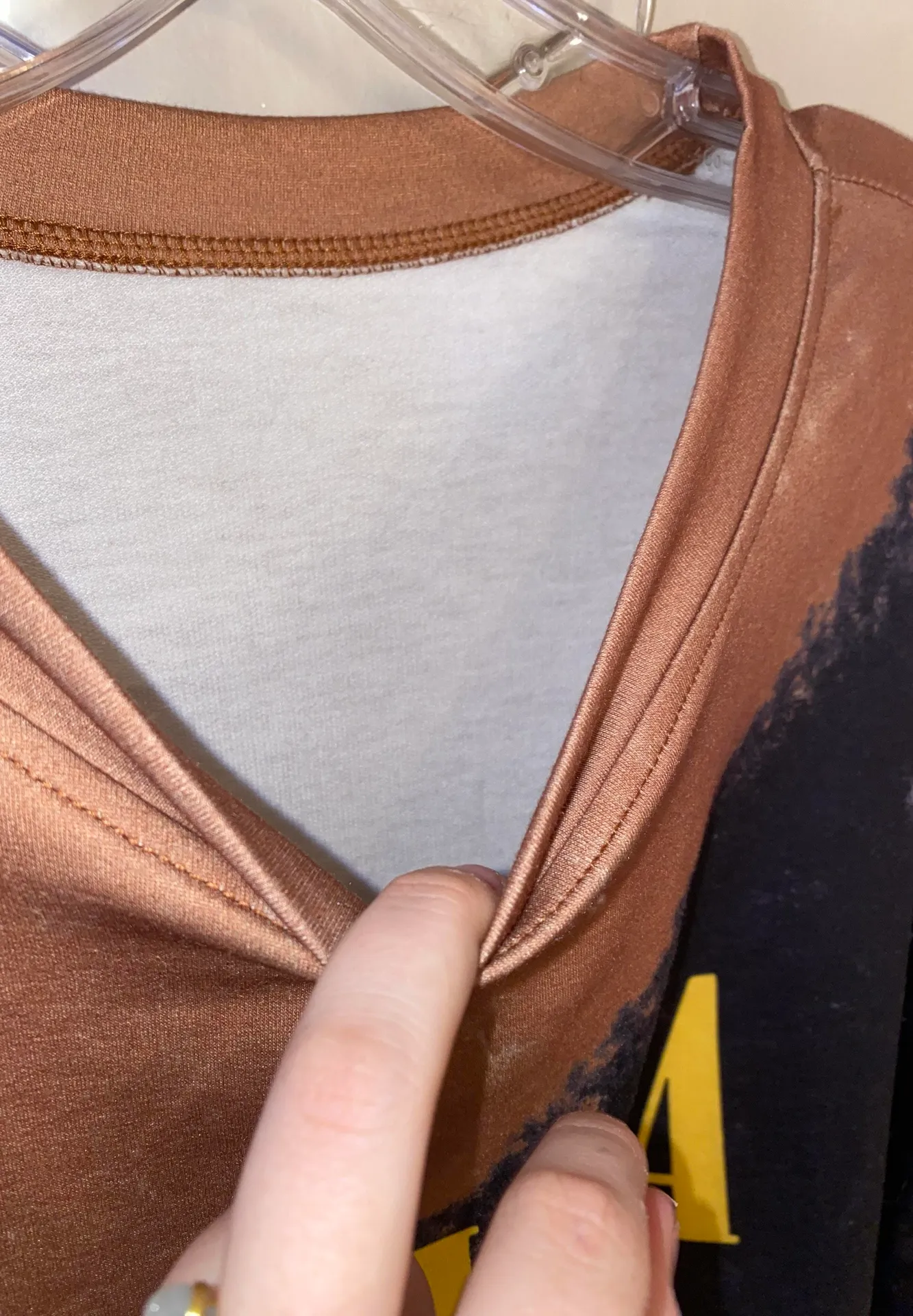 nirvana bleach dye hoodie Size XL - Image 3