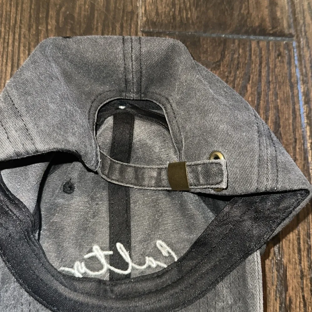 Grey vintage washed Salty hat - Image 4