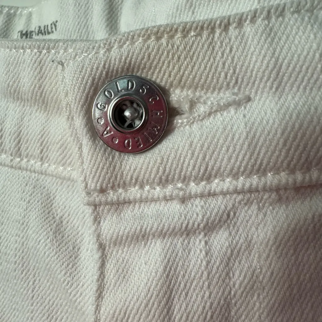 AG Adriano Goldschmied Hailey Ex-Boyfriend Roll-Up Jean Shorts - Image 5