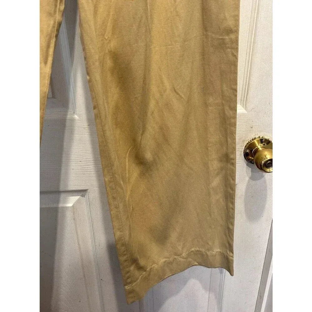 Universal Thread Lyocell High-Rise Loose Fit Pleated Chino Pants‎ Womens 12 NWT - Image 2