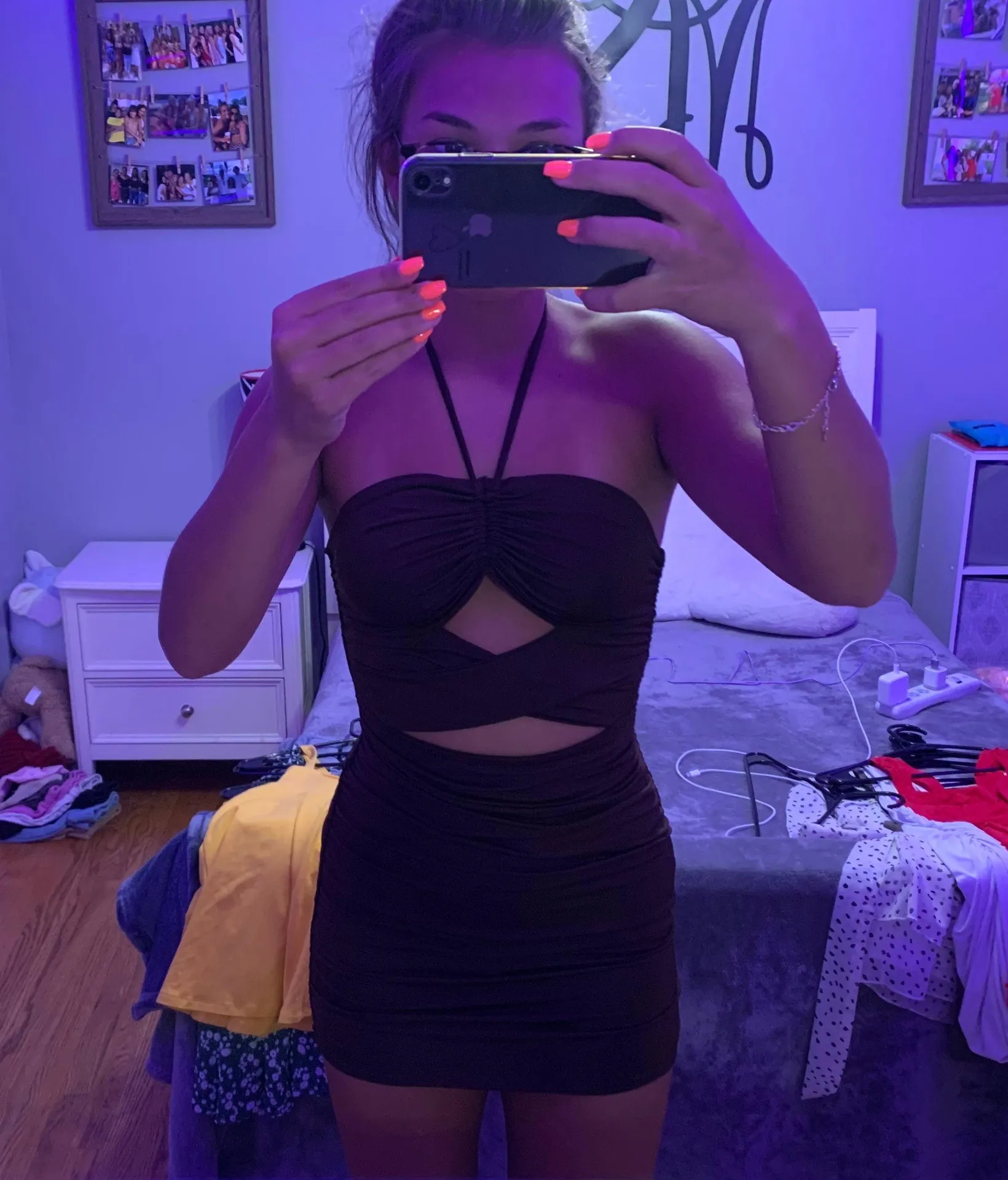 Dark Brown Dress - Image 2