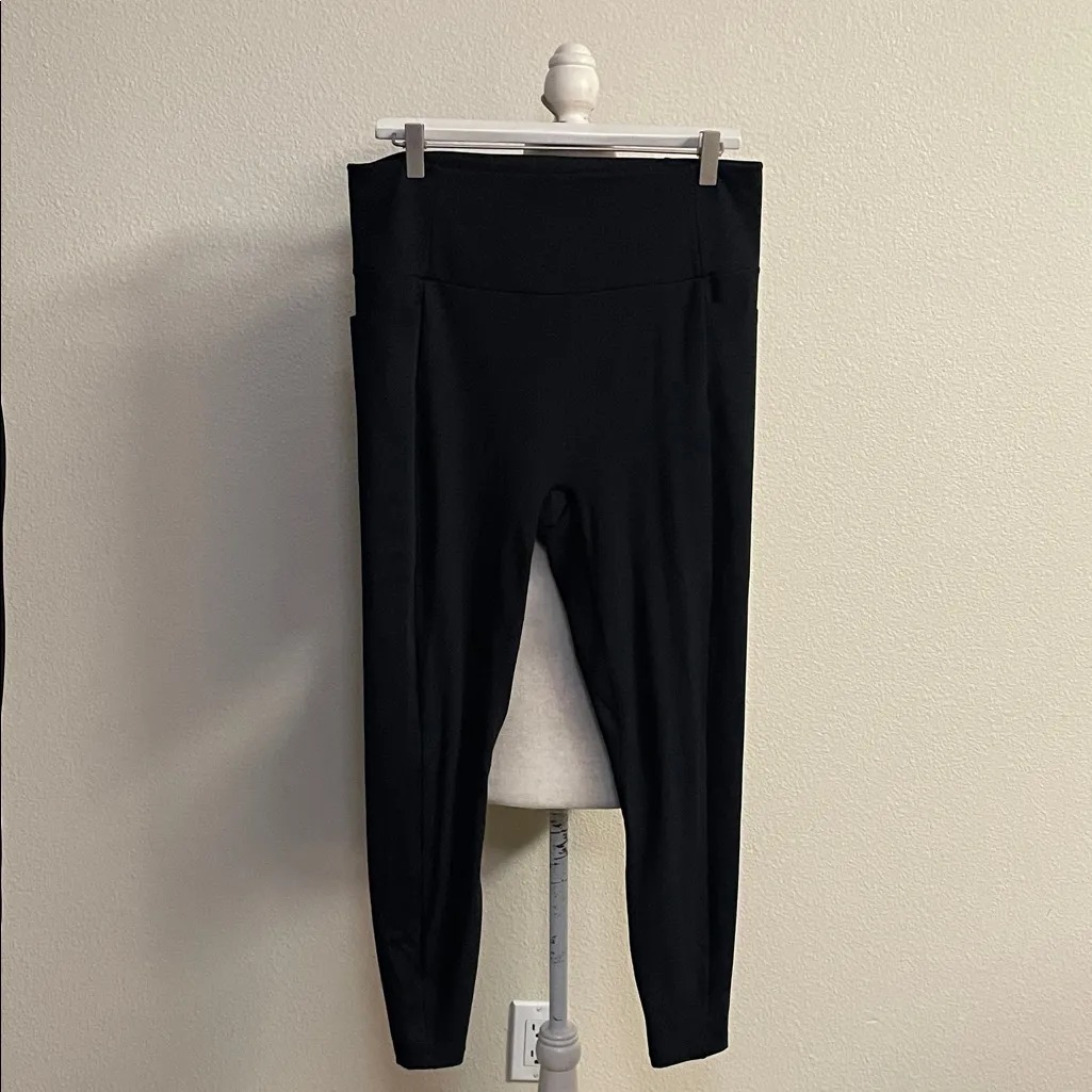 Honeylove Legging 2.0 SuperPower Pocket Jet Black Shaping Leggings Size XL - Image 3