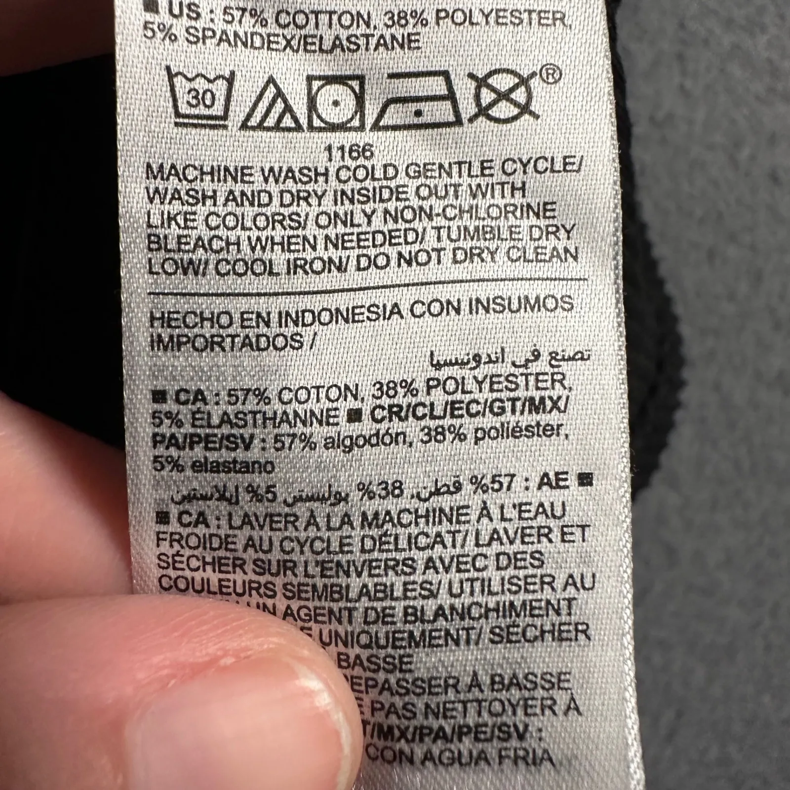 Old Navy Plush Tee Womens Large Long Sleeve Plush Ribbed Tee Black Pullover Y2K - Image 5