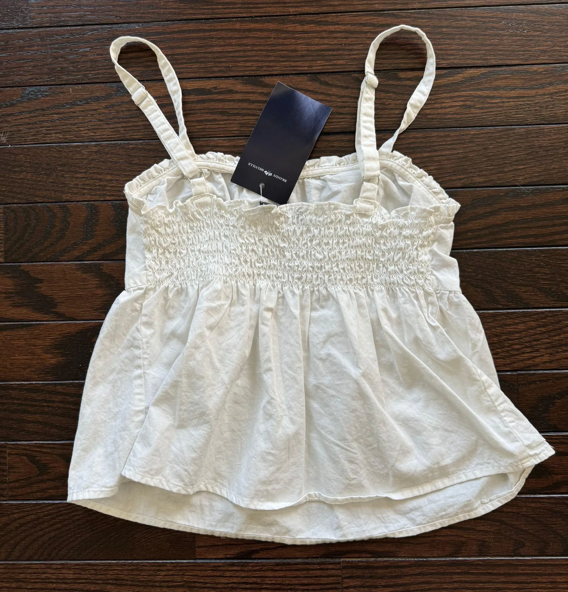 Brandy Melville NWT White Tank - Image 2