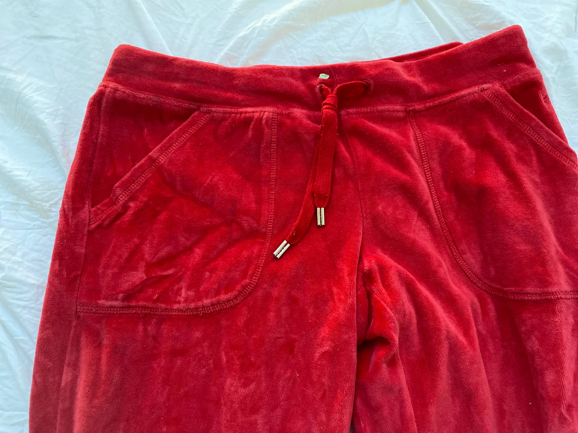 Reformation Velvet Pants - Image 3