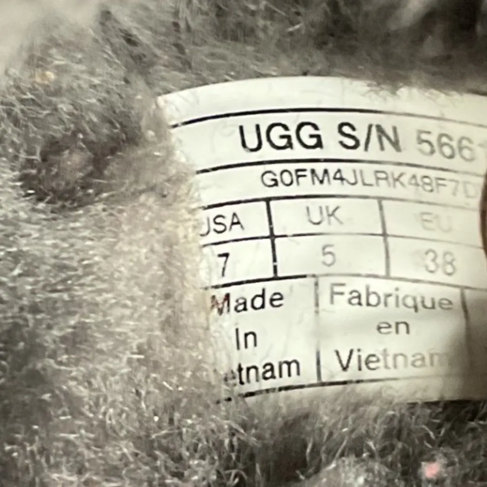 UGG Scuffette II Shearling Lined Slip On Slippers Black Size 7 - Image 15