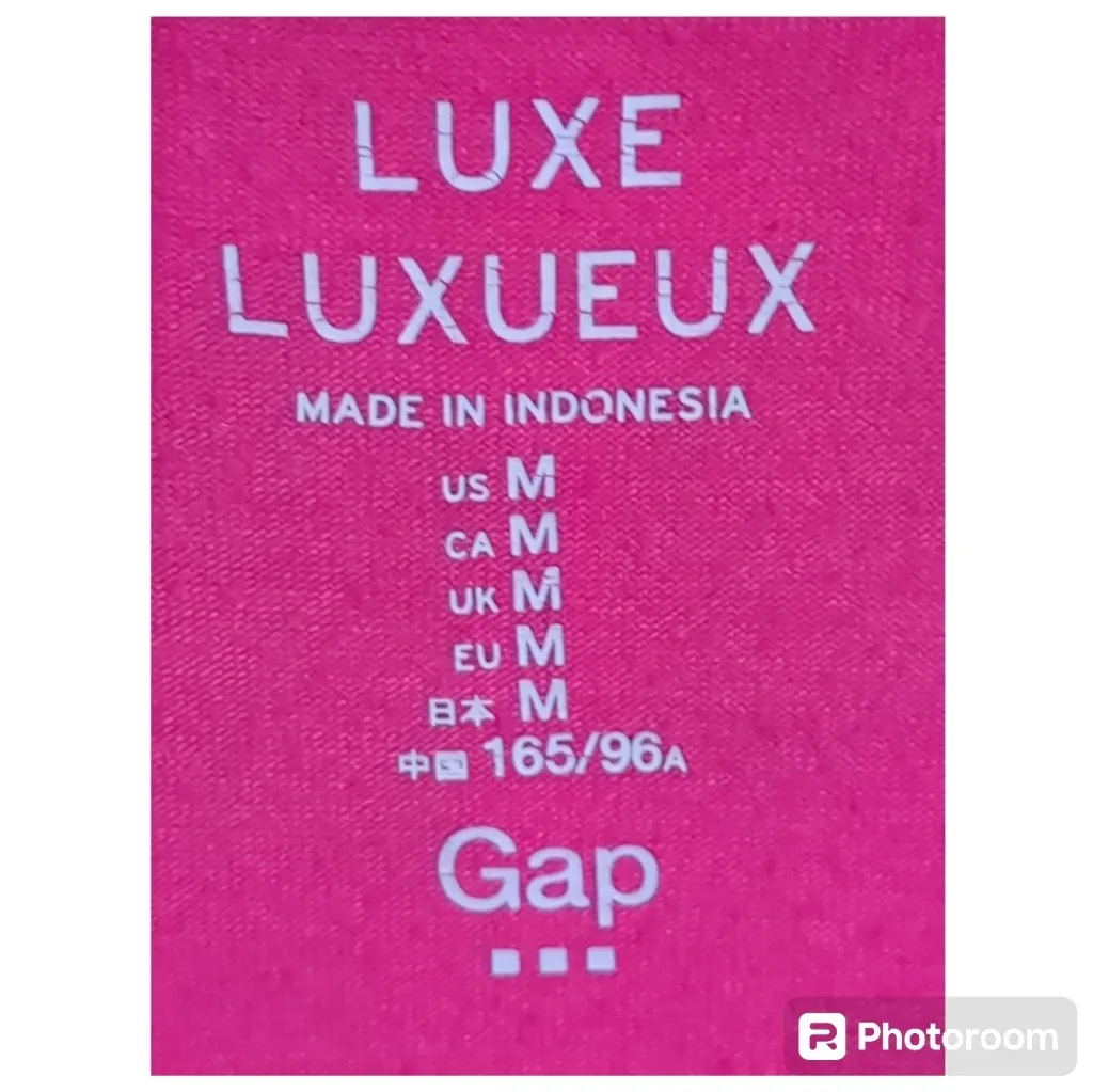 GAP Luxe Vibrant Pink Sleeveless Romper - Image 2