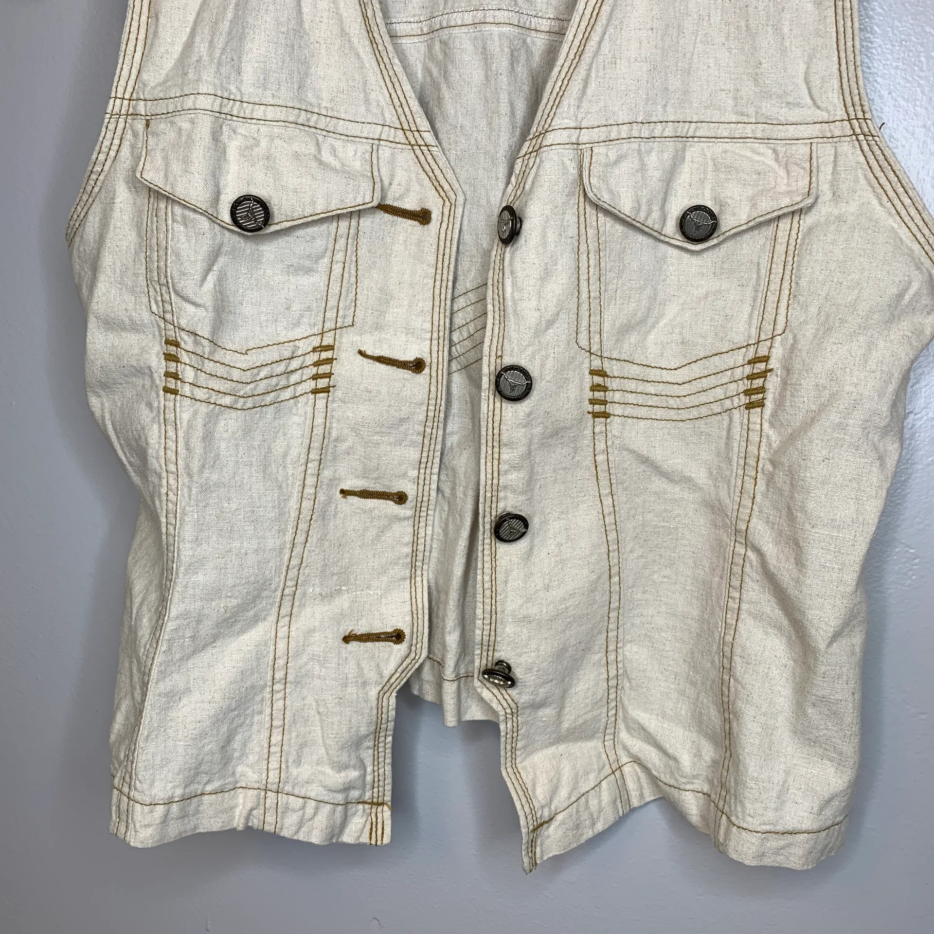 Vis a Vis Jeans Vest - Image 3