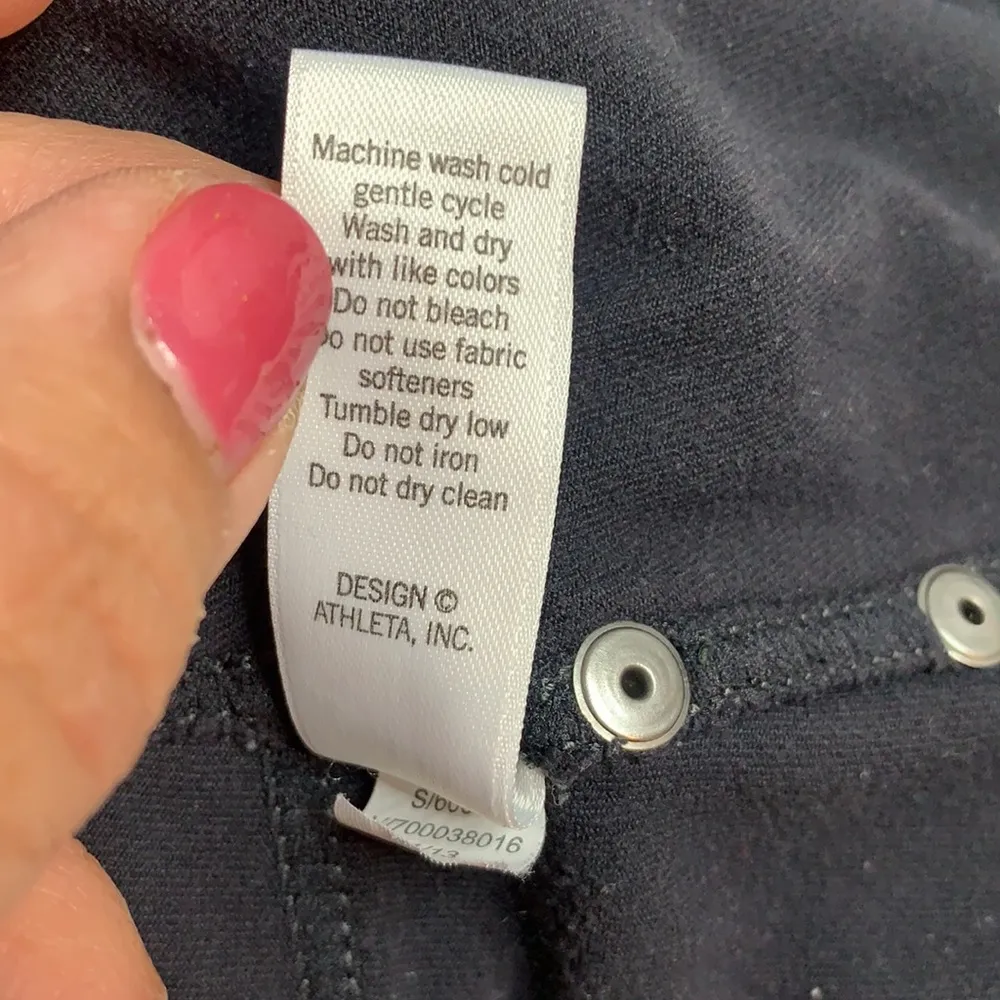 Athleta Bettona Black Stretch Pocket Tennis Golf Skort Skirt 581198 W-557 Sz XS - Image 11